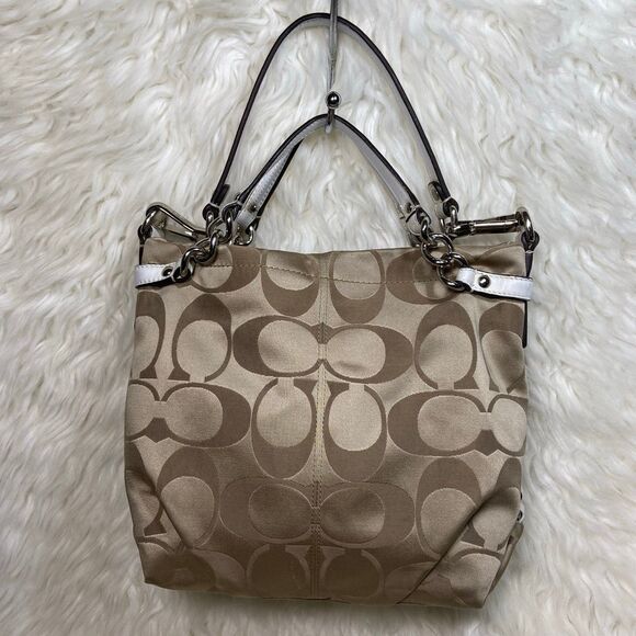 Coach Brooke Signature Sateen Shoulder Bag - Picture 2 of 10
